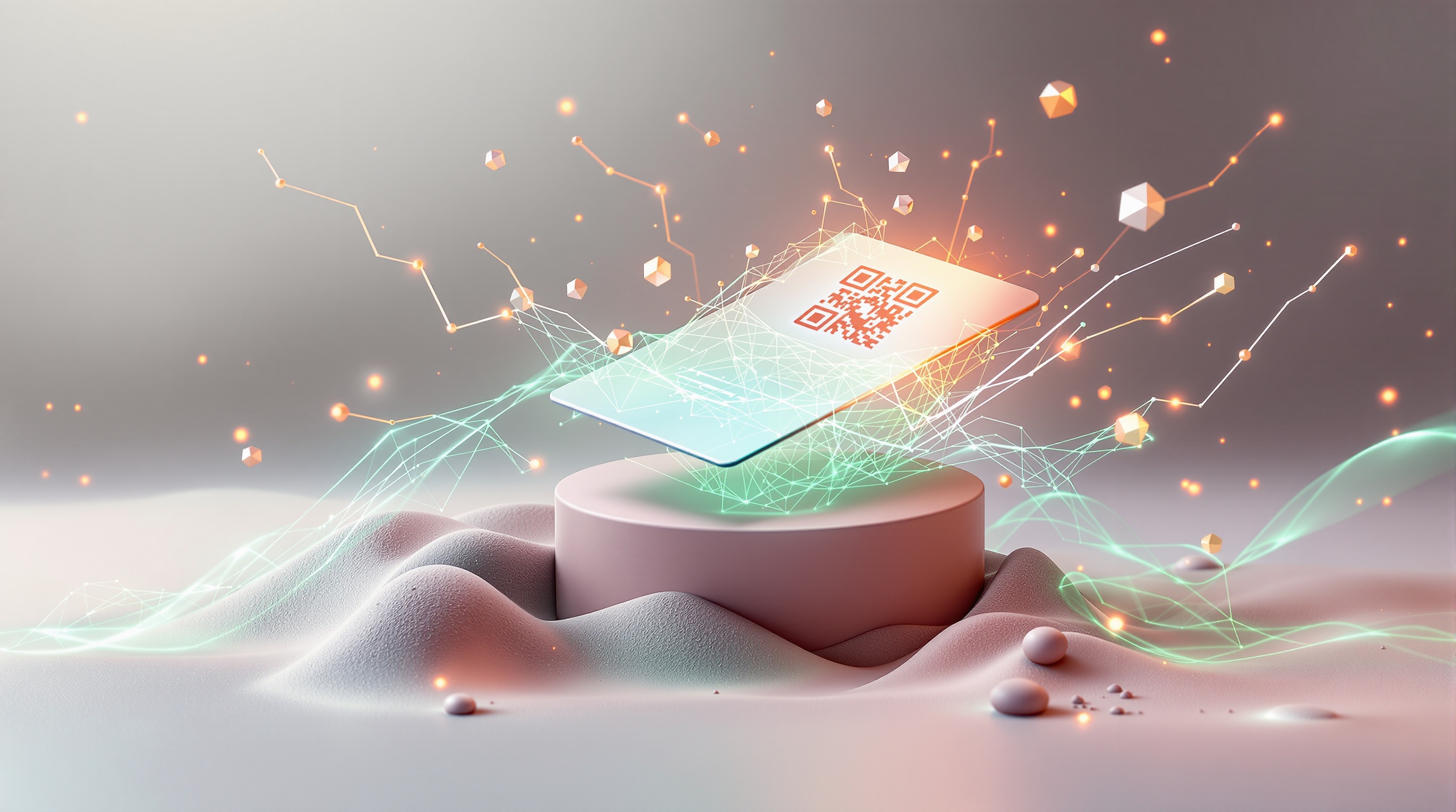 Illustration for Why QR Code Business Cards Outperform Traditional Cards